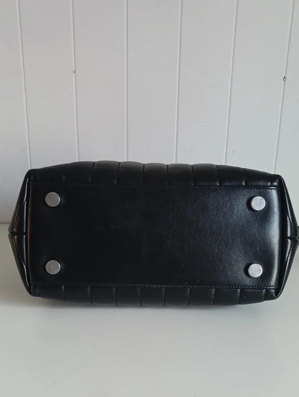 YVES ST LAURENT LOULOU TOP HANDLE BAG MATELASSE